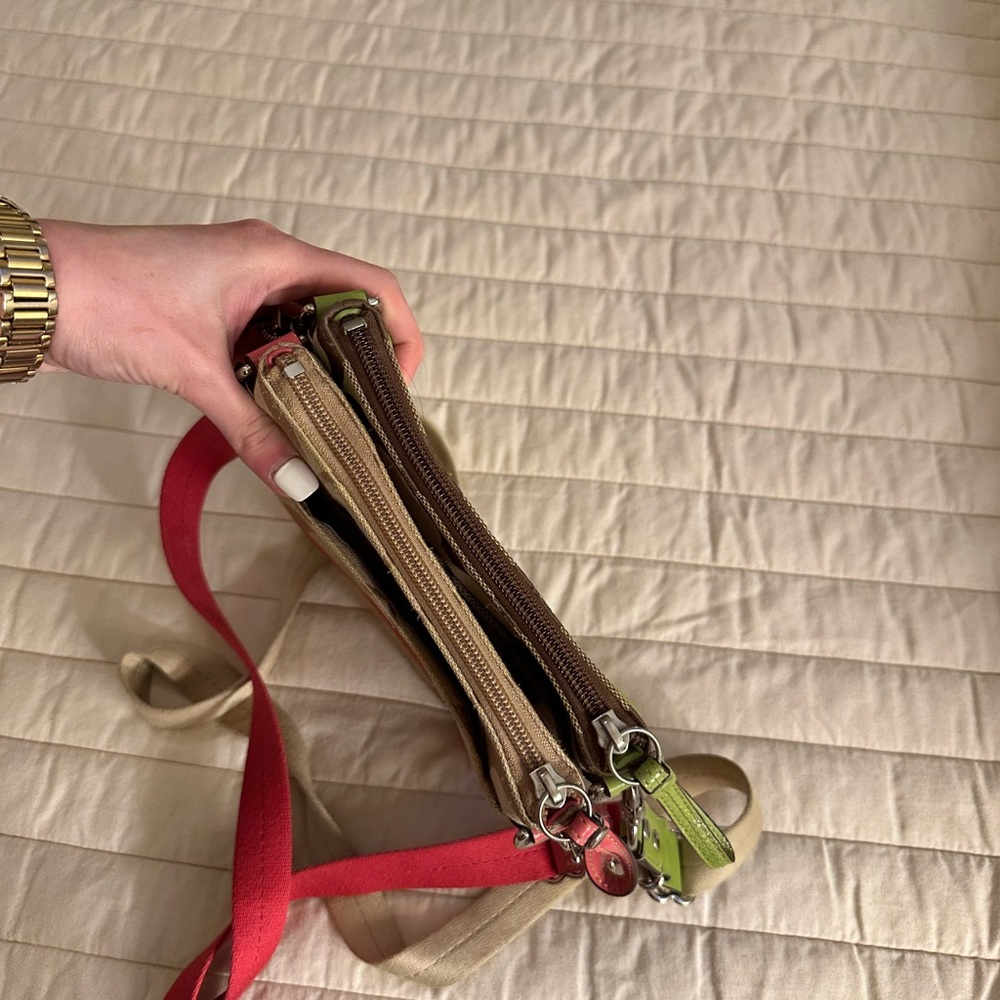 Coach Green and Pink Crossbody Bags Signature Collection - Picture 15 of 15